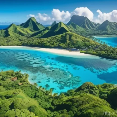 피지의 세계문화유산 - Here are three detailed image generation prompts in English, designed to capture the essence of Fiji...