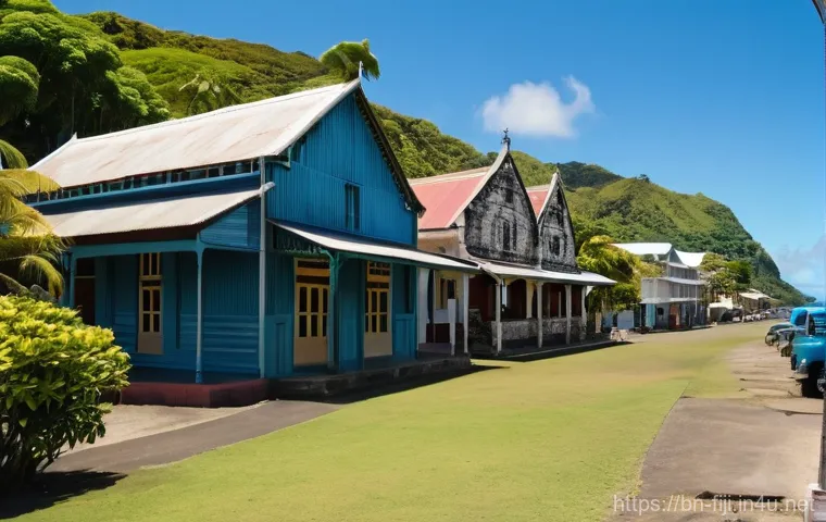 피지의 세계문화유산 - Prompt 1: Historic Levuka Port Town**