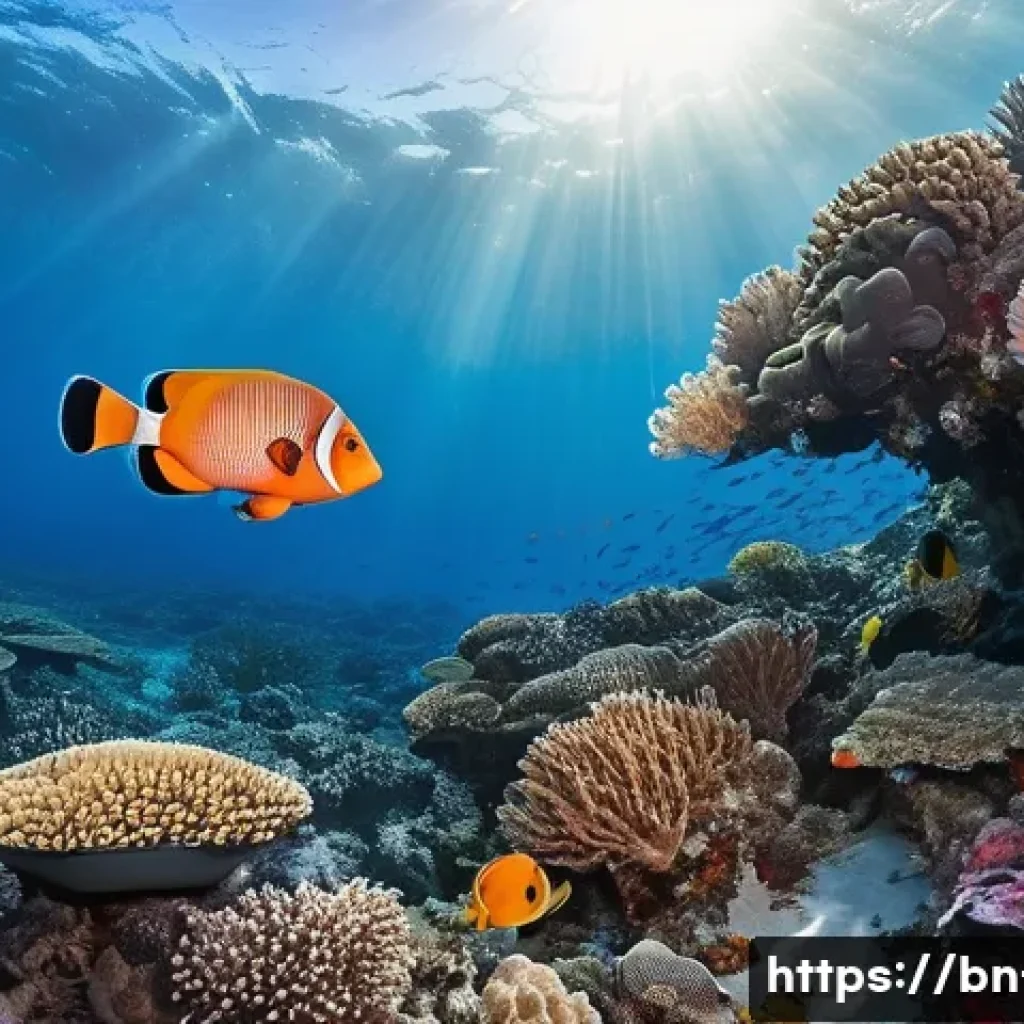 피지와 몰디브 비교 - **Vibrant Fijian Coral Reef Exploration:**
    A serene and immersive underwater scene in the pristi...
