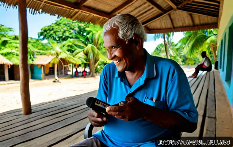 피지에서 현지인과 인터뷰하기 - Photorealistic documentary-style scene of a friendly Bengali travel journalist interviewing a Fijian...
